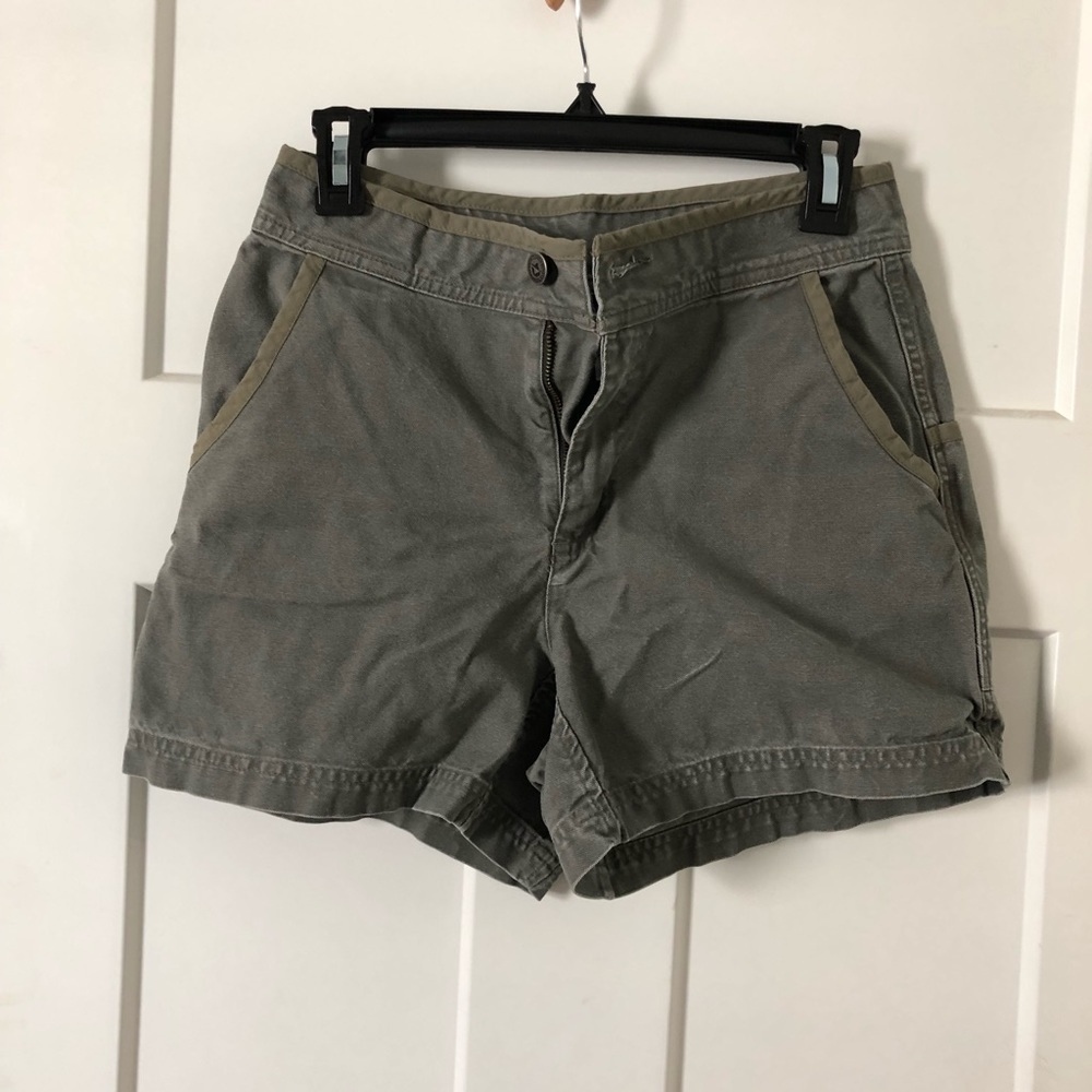 Patagonia high waist linen hiking shorts size 4